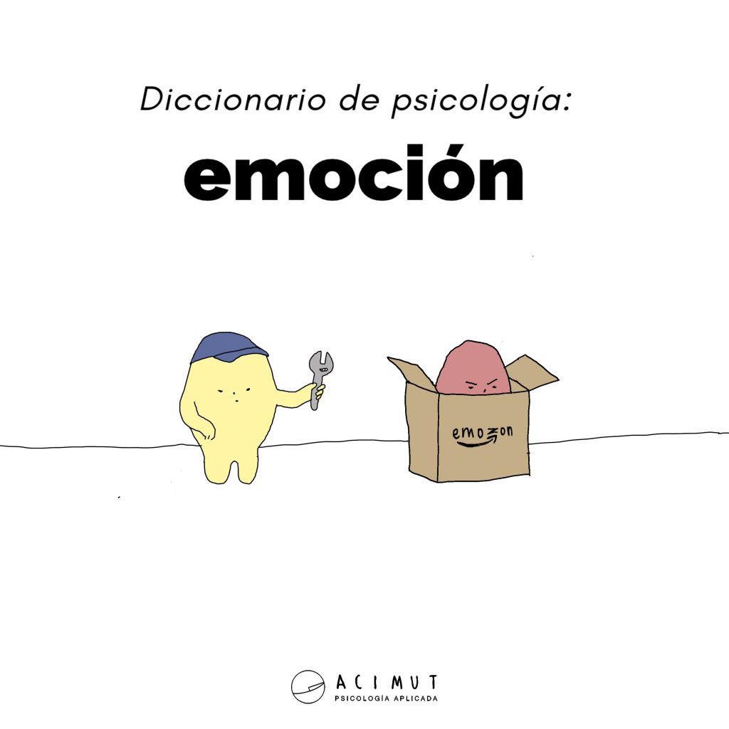 <small>Diccionario de psicología</small> emoción