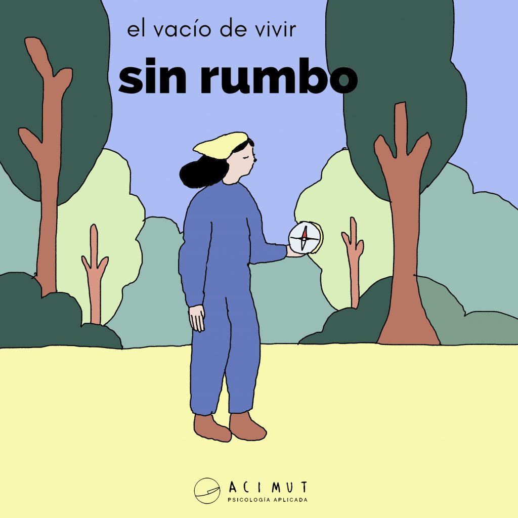 <small>La importancia de los valores</small> El vacío de vivir sin rumbo