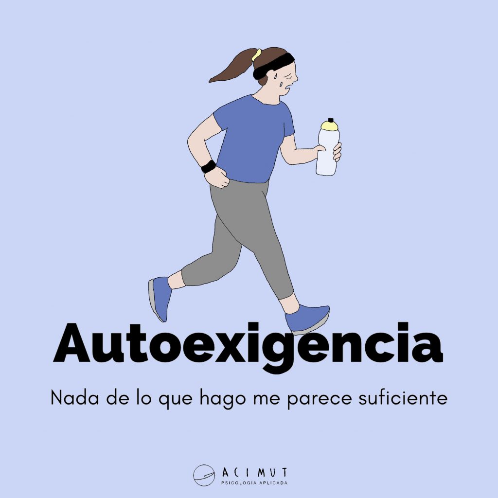 <small>Autoexigencia</small> Nada de lo que hago me parece suficiente
