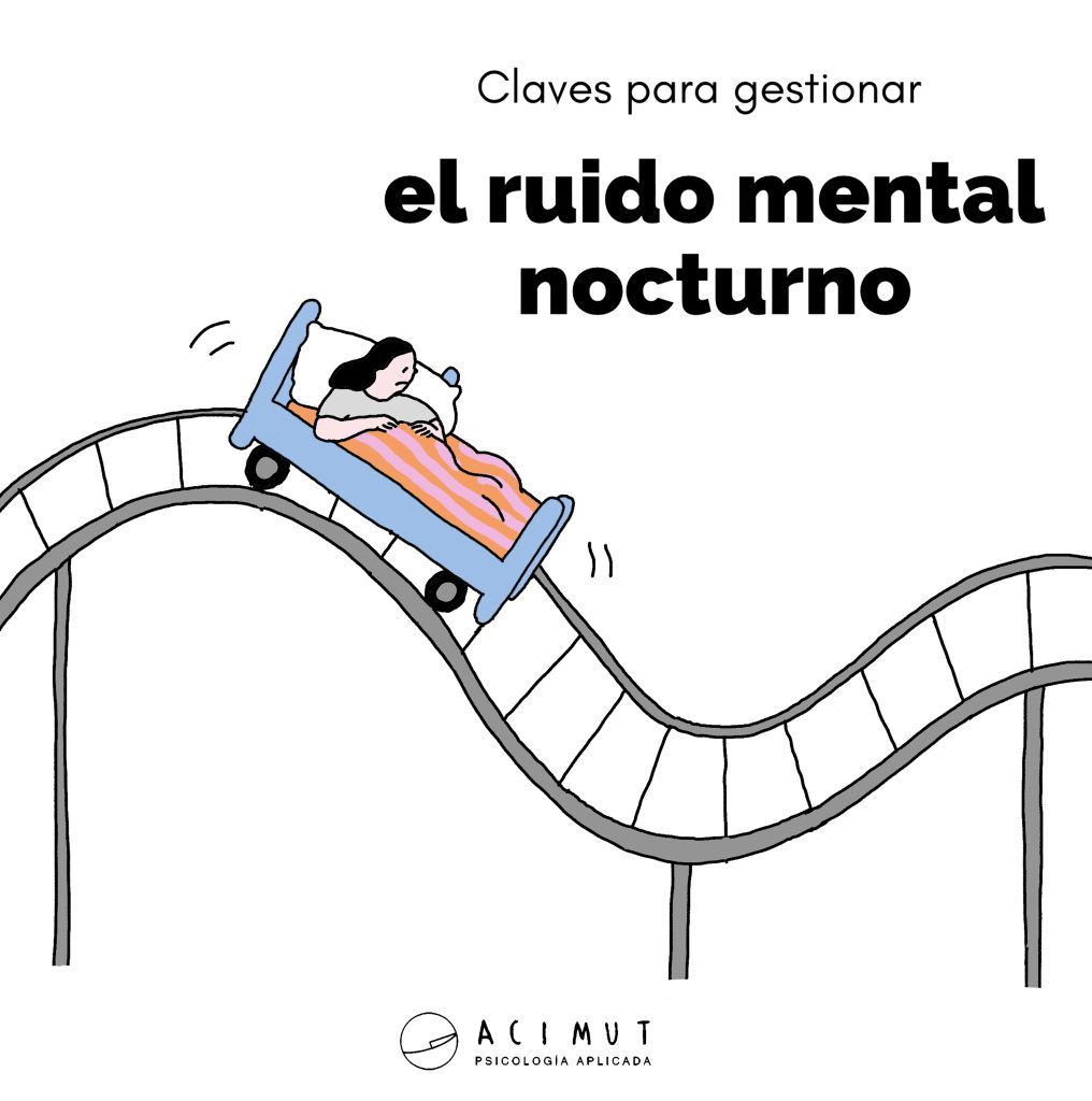<small>No puedo dormir porque no paro de pensar</small> claves para gestionar el ruido mental nocturno